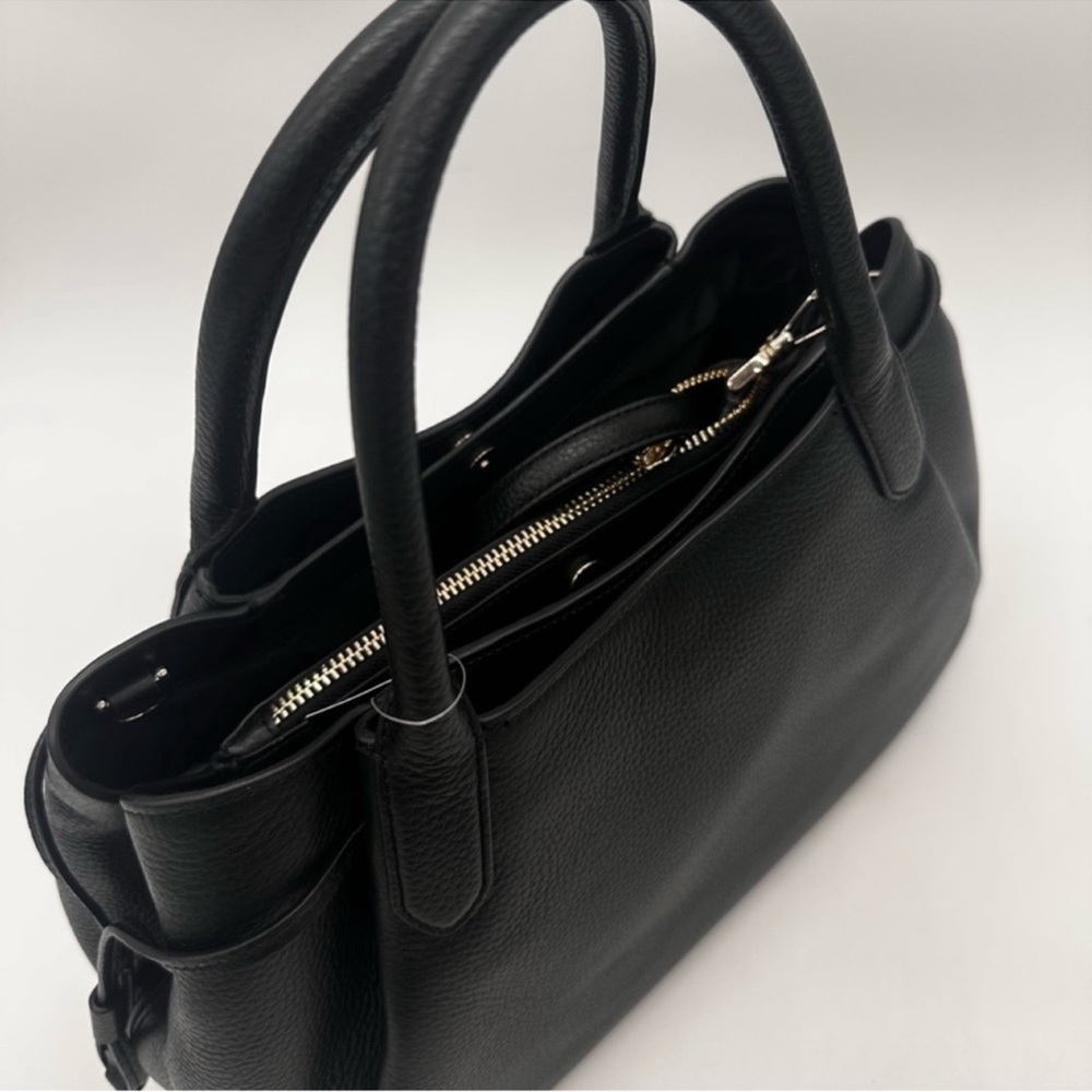 Kate Spade Large Dumpling Satchel Crossbody Bag Black - Picture 10 of 12